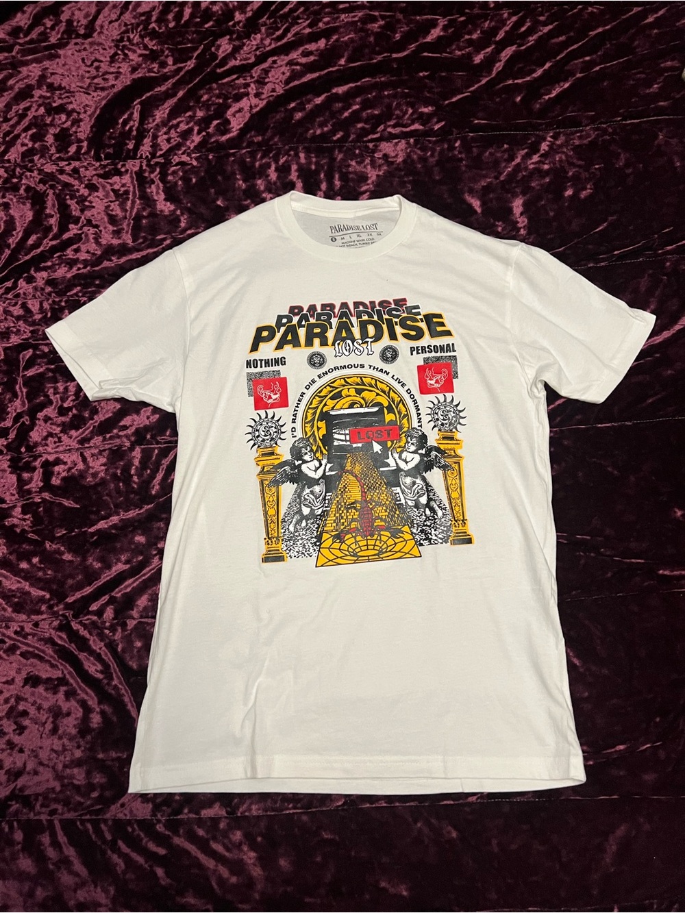 Paradise Lost Graphic Tee - White